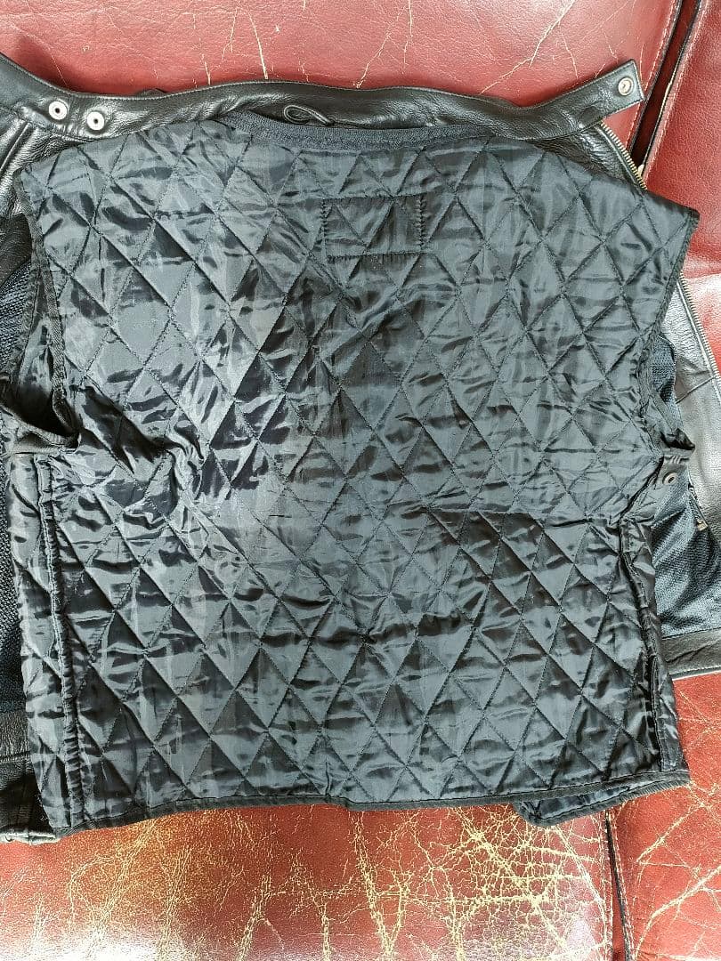 モトフィールド　moto field　黒 レザージャケット ライダースジャケット