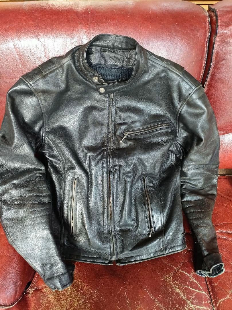 モトフィールド　moto field　黒 レザージャケット ライダースジャケット