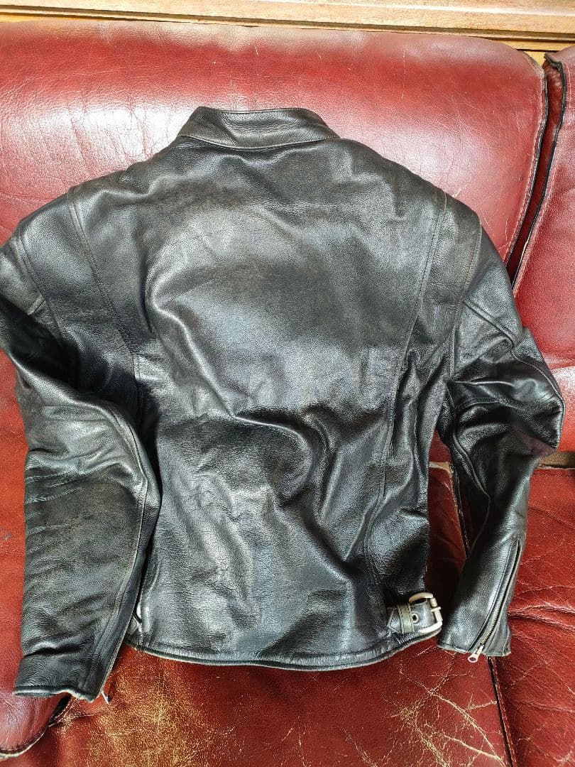 モトフィールド　moto field　黒 レザージャケット ライダースジャケット
