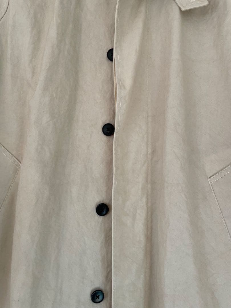 かぐれ　コットンステンカラーコート【未使用】