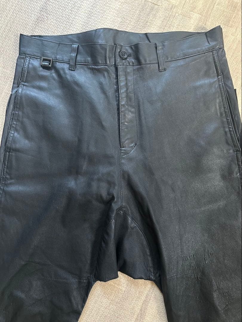 専用BACKLASH ラムレザーサルエルパンツ