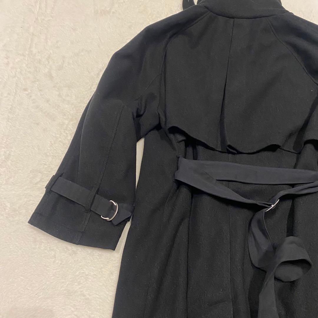新品未使用　SOCCE ウール オーバーサイズ ロングコート ユニセックス