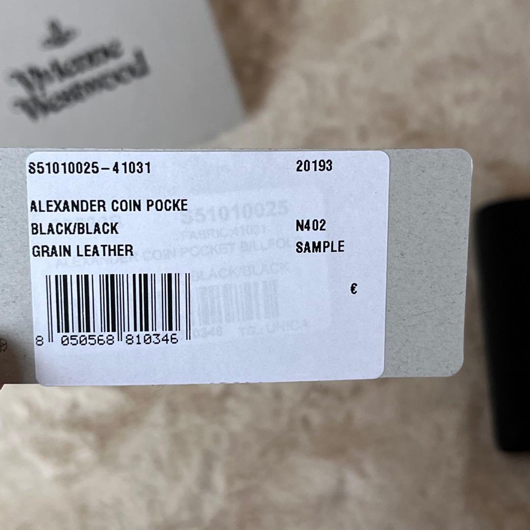 小物 VivienneWestwood Alexander Wallet Black