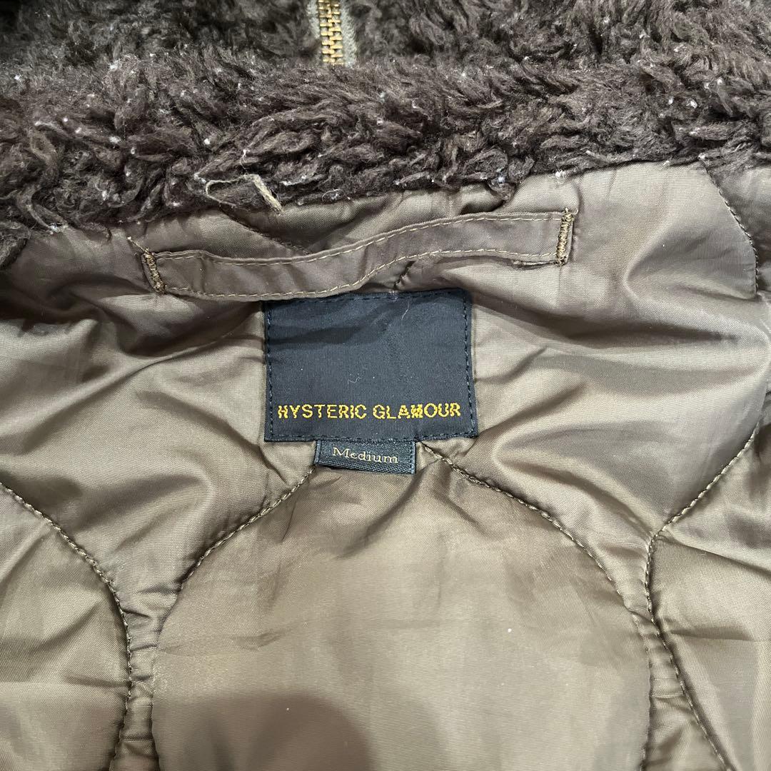 貴重 ヒステリックグラマー N-2B ミリタリージャケット プリマロフトM JK