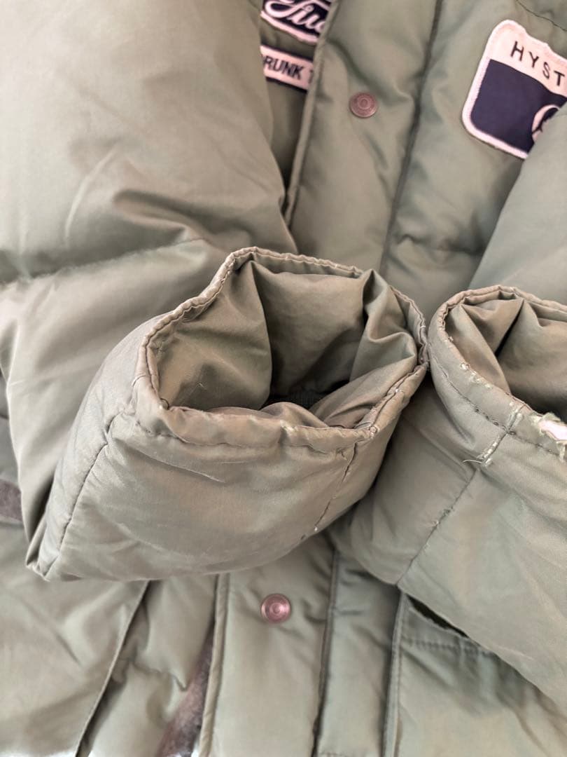 HYSTERIC GLAMOUR 肉厚ダウンジャケット オリーブグリーン