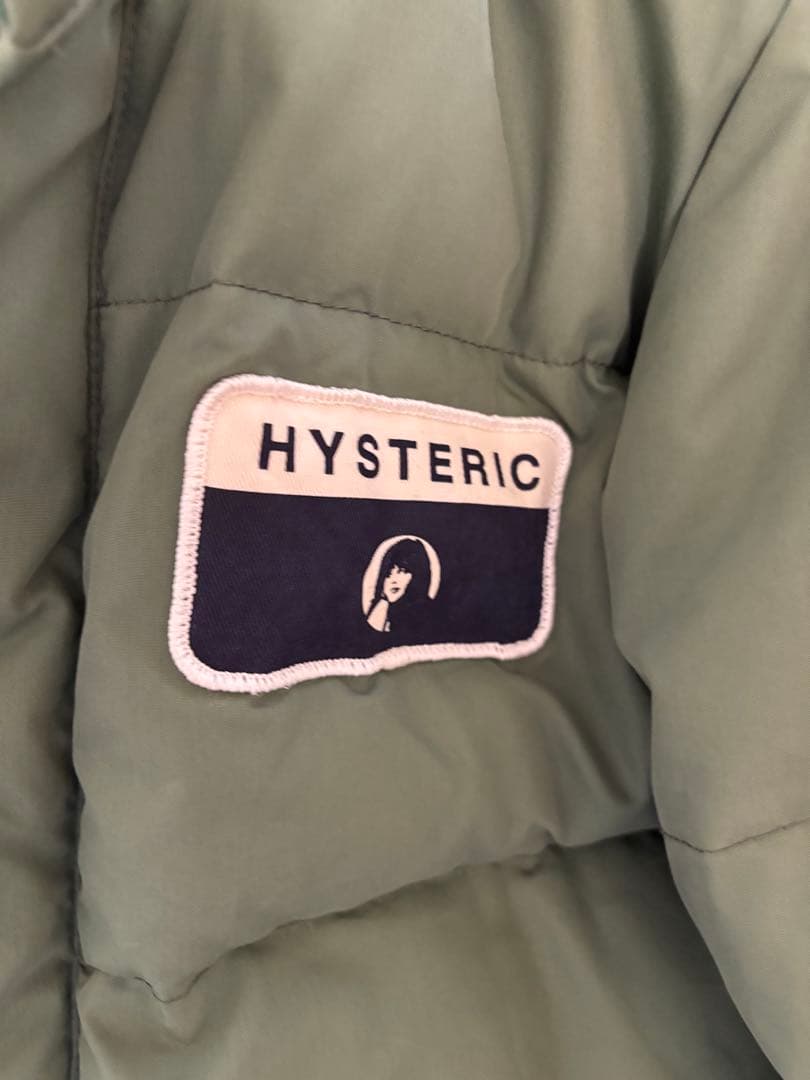 HYSTERIC GLAMOUR 肉厚ダウンジャケット オリーブグリーン