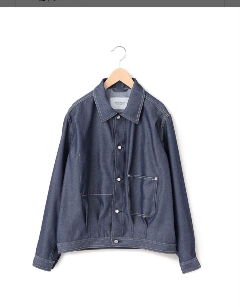MACKINTOSH PHILOSOPHY ポリエステルデニム ワークジャケット