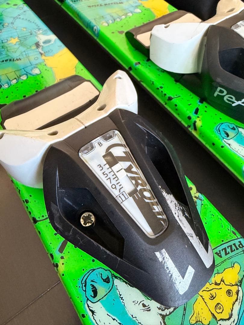 LINE スキー板　ビンディング　ケース　4点セット