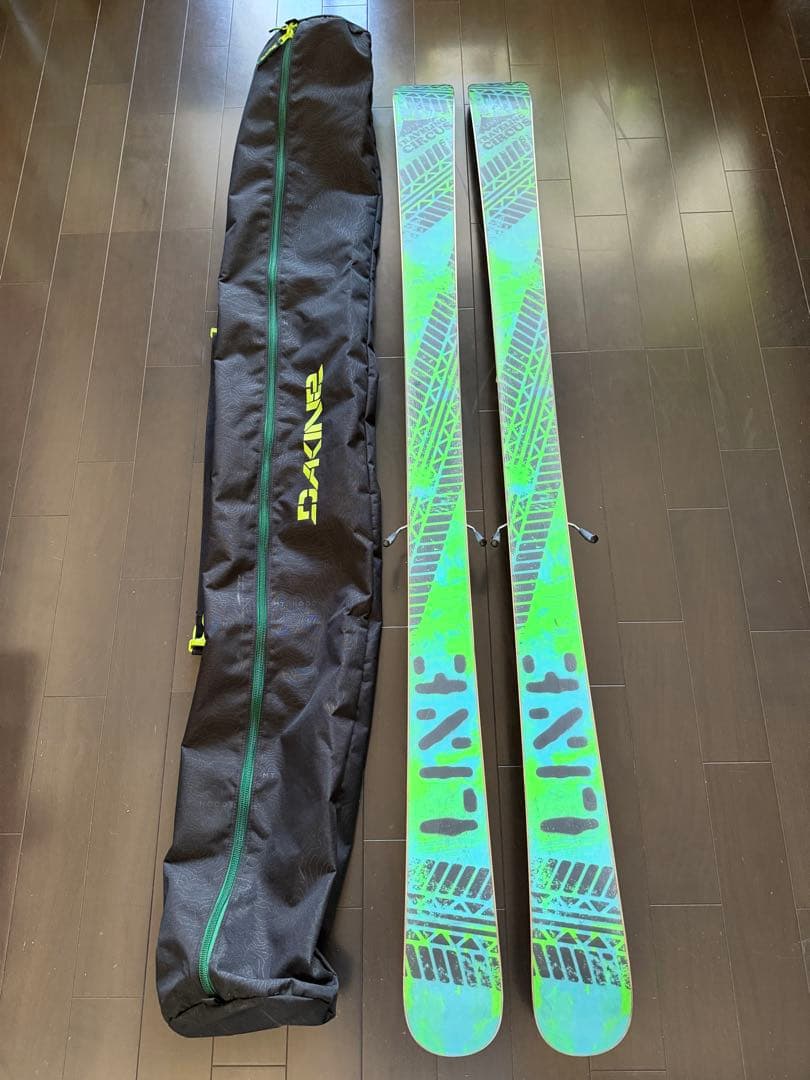 LINE スキー板　ビンディング　ケース　4点セット