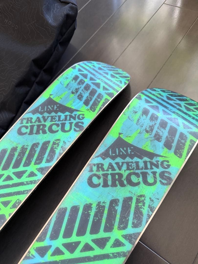 LINE スキー板　ビンディング　ケース　4点セット