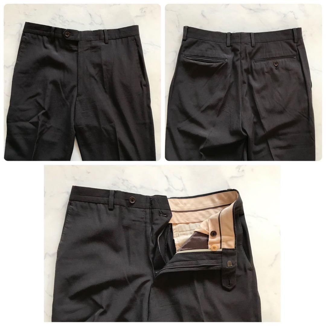 美品/Lサイズ●マーガレットハウエル スーツ セットアップ ブラウン系