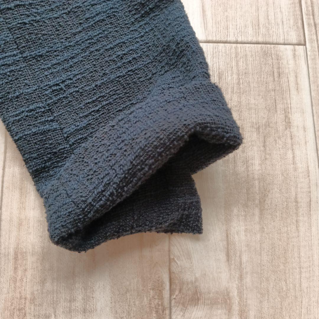 23区大きいサイズ48ツイードノーカラージャケットネイビー新品タグ付卒業式近年