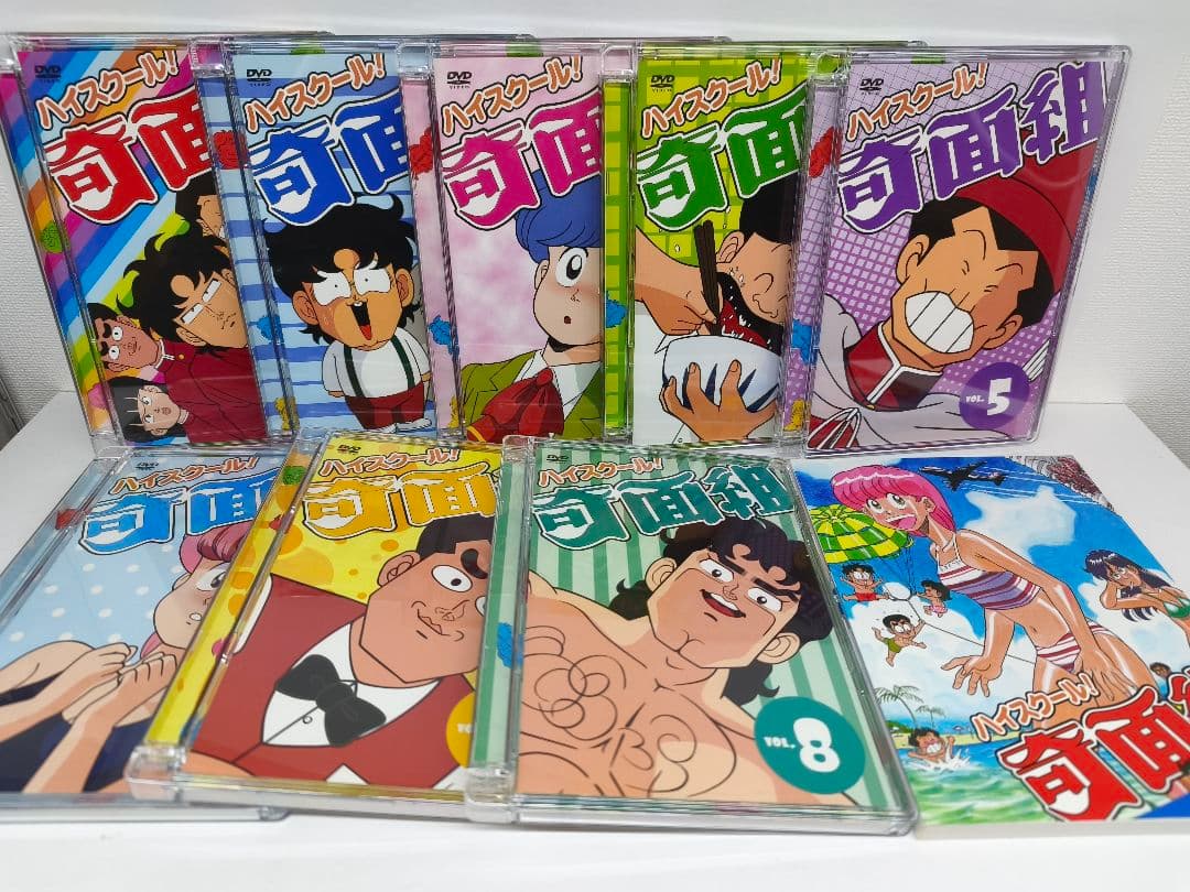 ハイスクール!奇面組 COMPLETE DVD-BOX1 BOX2