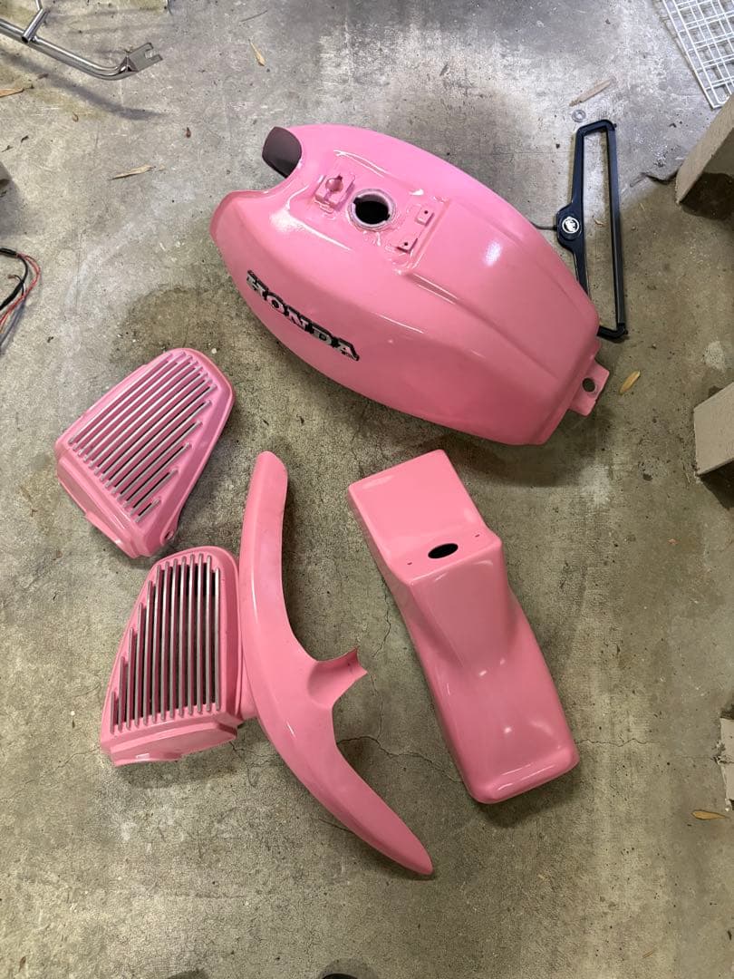 cb400t cb250t ホーク2 角タンク外装一式