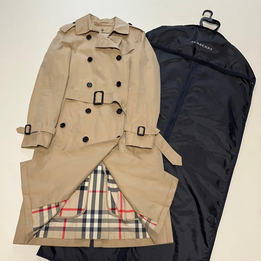 美品　バーバリーロンドン　トレンチコート　ハニーベージュ　ライナー＆カバー　38