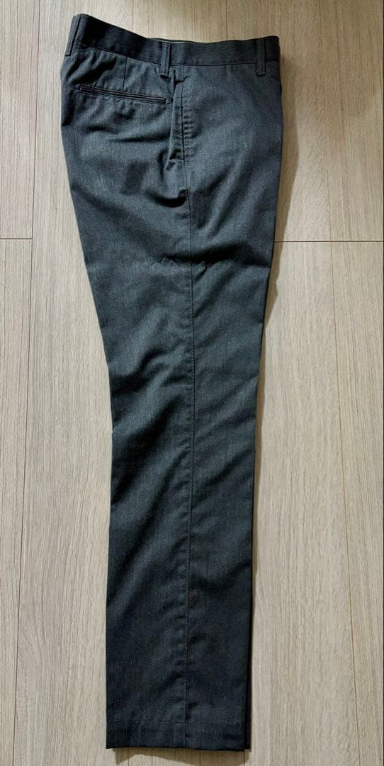 バーンストーマー　1001P ノープリーツドレスチノ　グレー　Lサイズ