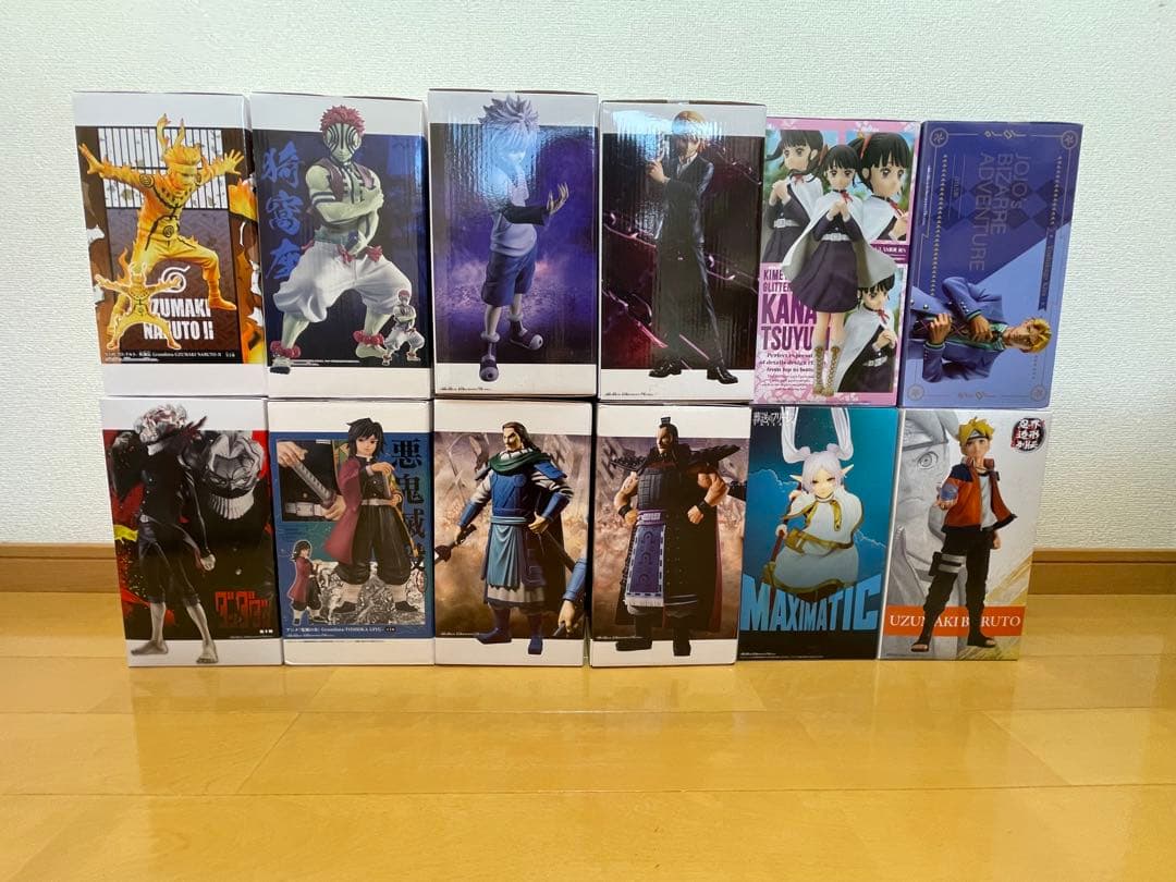【新品未開封】プライズフィギュア　まとめ売り　28個　NARUTO 鬼滅の刃