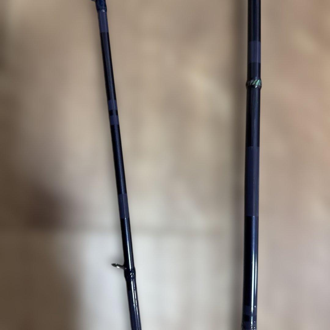 ヘラ竿をヘチ竿に改造2.5m