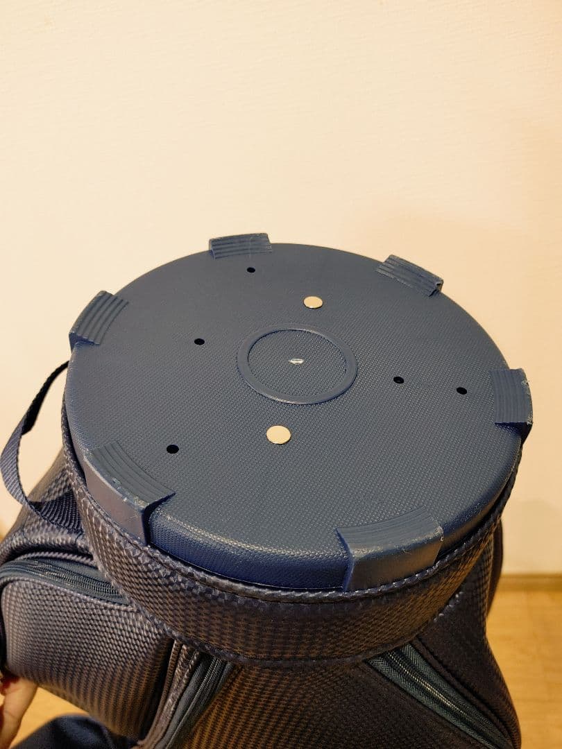 美品/Cleveland BLOOMキャディバッグ レディース ネイビー