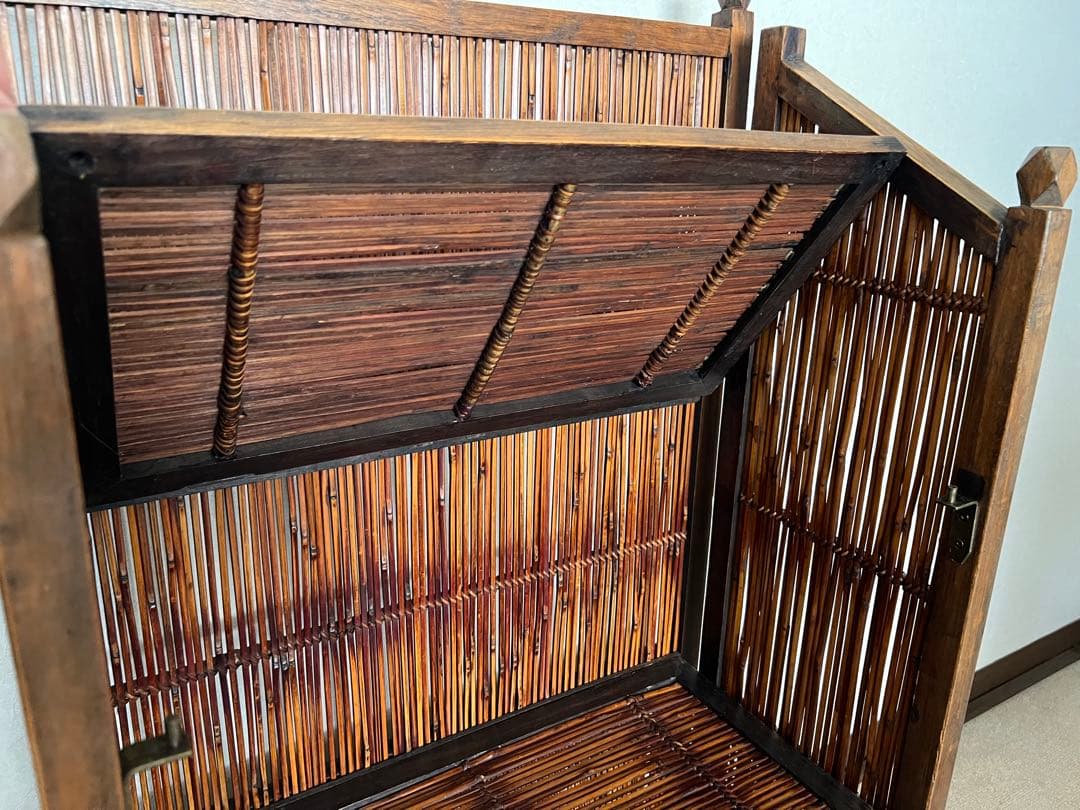 アジアンスタイル 竹製シェルフ 3段 ② バリ インドネシア