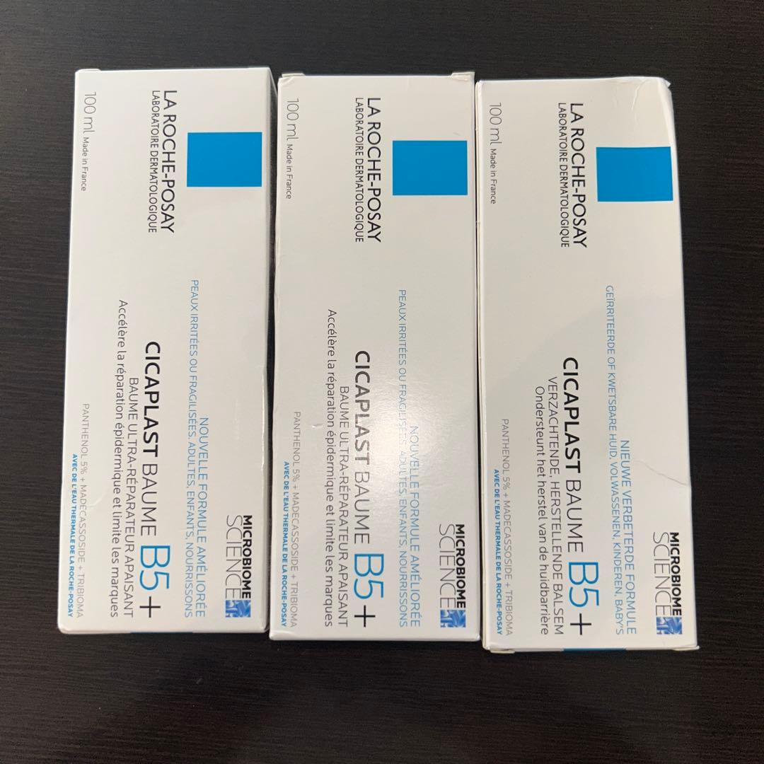 ラロッシュポゼ　シカプラストリペアクリーム 100ml 3本セット