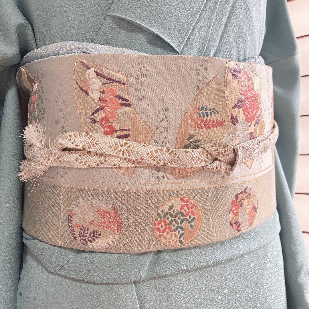 色無地　フルセット　着物　トールサイズ　正絹　やまと誂製　卒業式　入学式　G3