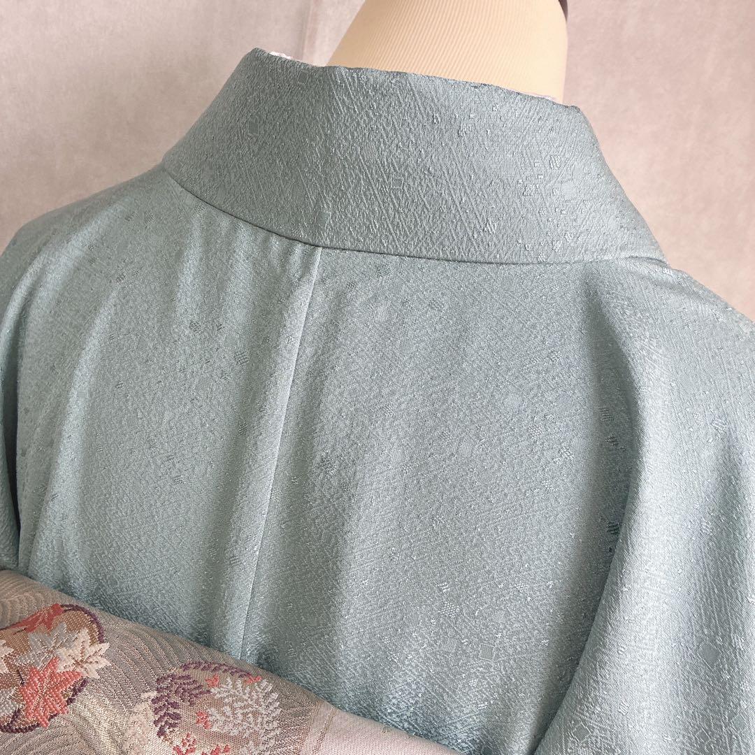 色無地　フルセット　着物　トールサイズ　正絹　やまと誂製　卒業式　入学式　G3