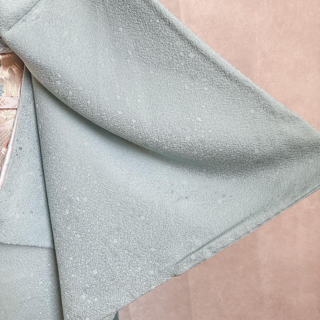 色無地　フルセット　着物　トールサイズ　正絹　やまと誂製　卒業式　入学式　G3