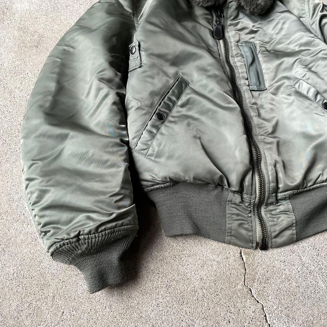 USA製 アルファ B-15D フライトジャケット 50s 復刻 36