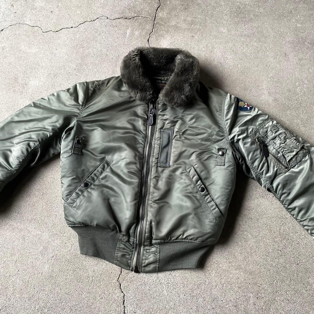 USA製 アルファ B-15D フライトジャケット 50s 復刻 36