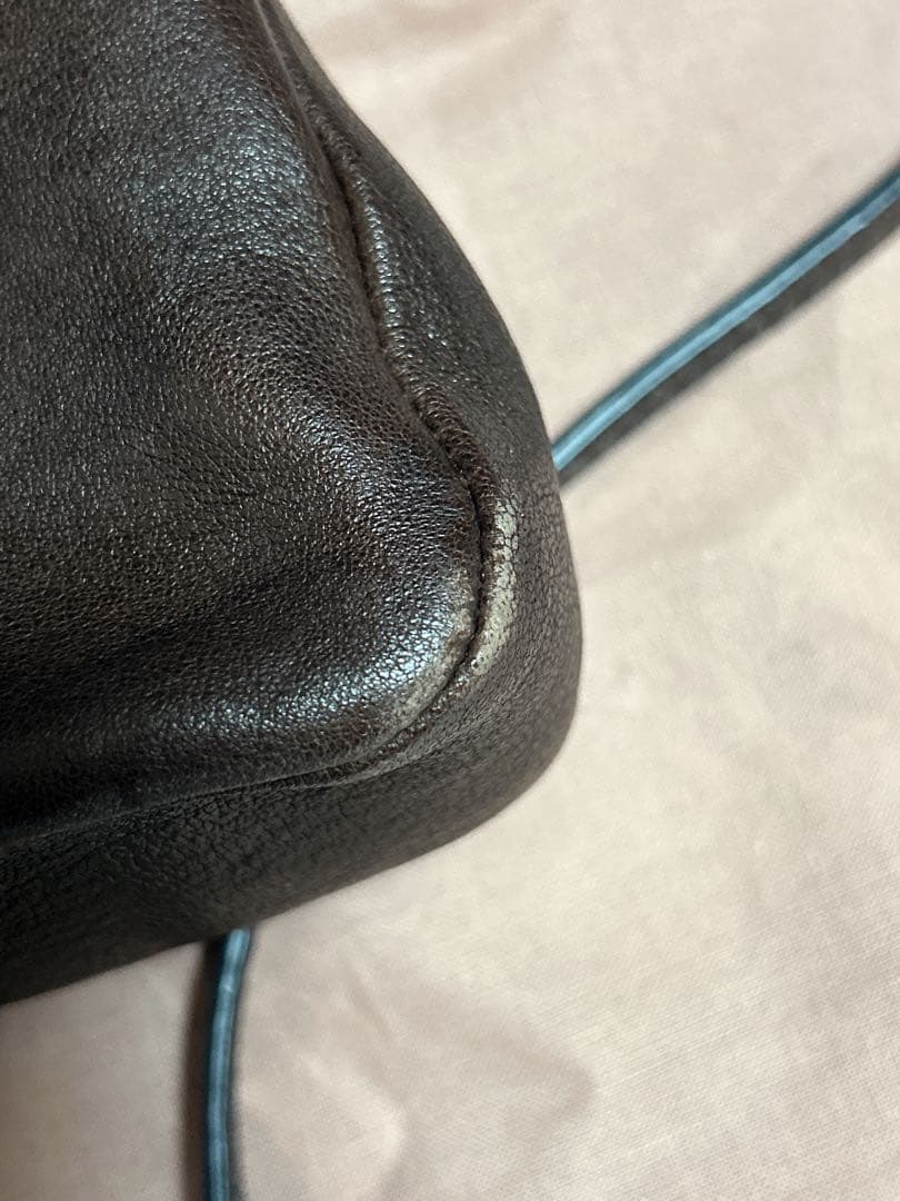 d*7様 ナッパレザー ポーチ バッグ