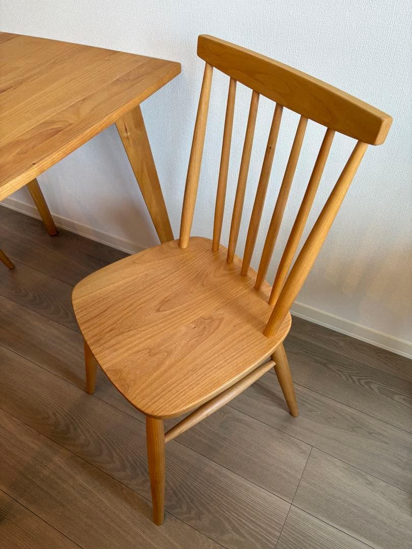 モモナチュラル/ダイニングチェア/アルダー材