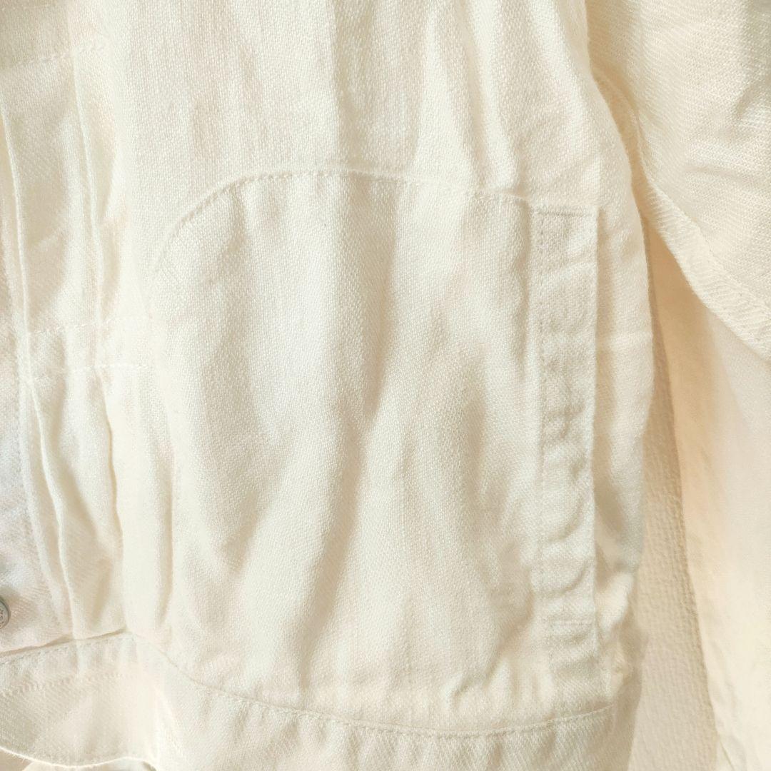 スースースー　リネン　デニムジャケット　40 Lサイズ　完売品　希少