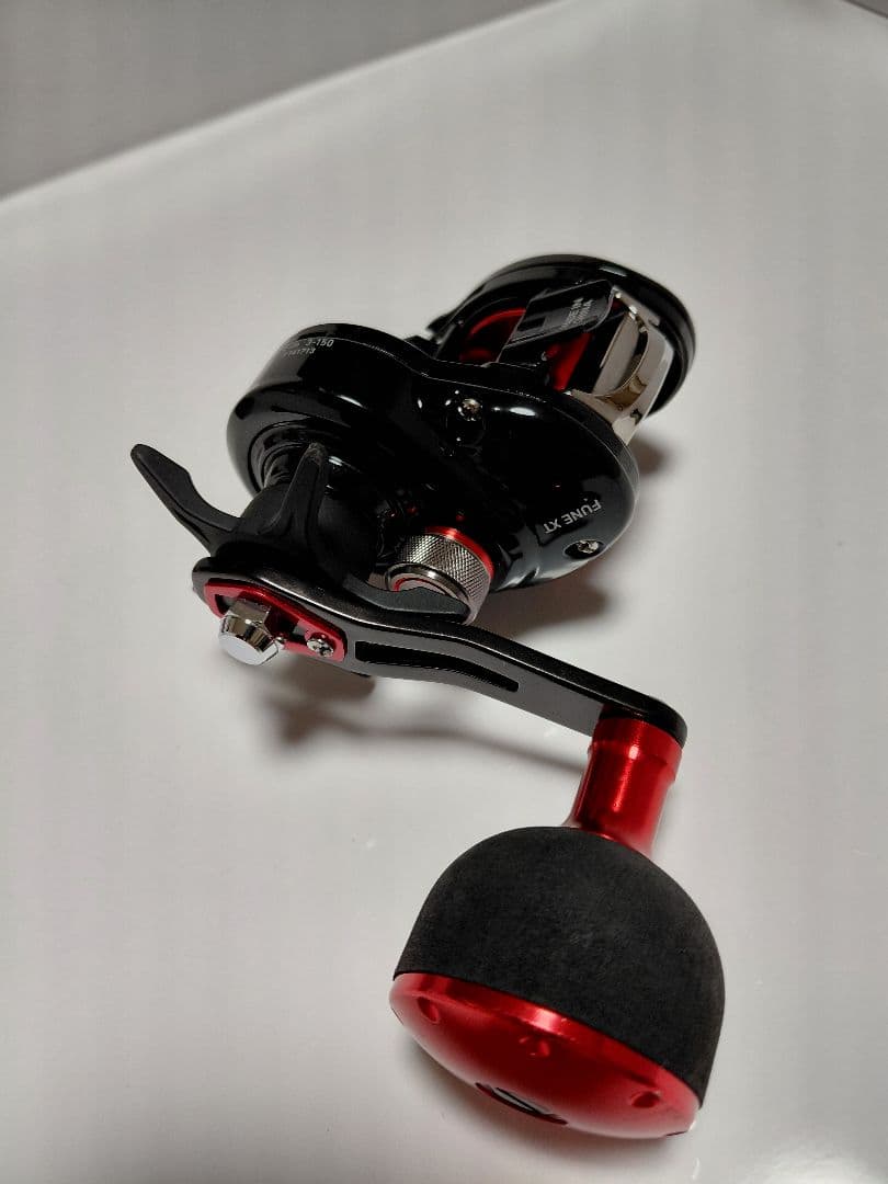 FUNE XT 150P-OP 両軸リール ブラック/レッド