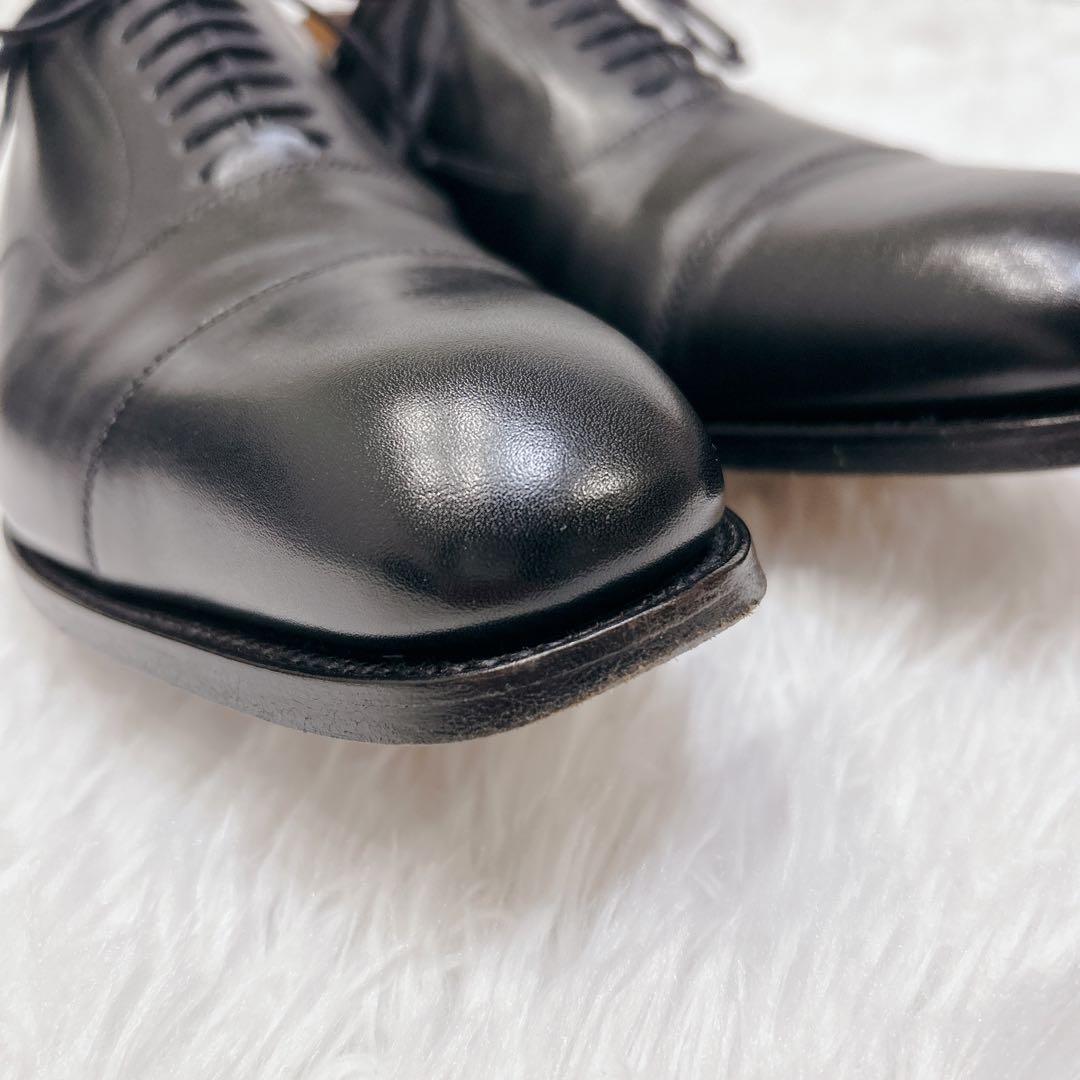 【美品】J.M. WESTON 415 ストレートチップ 6D 黒 jm 300