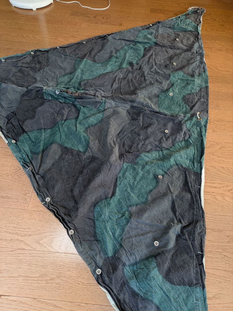 スウェーデン軍幕　used 4枚