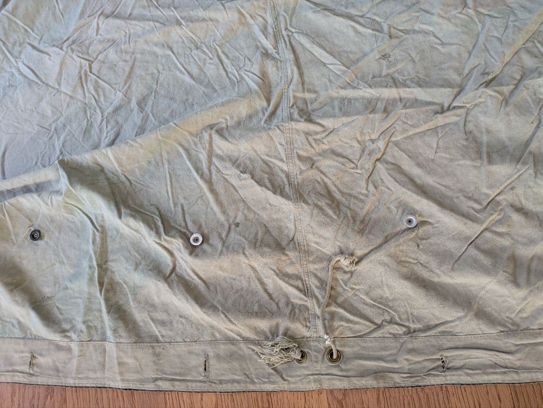 スウェーデン軍幕　used 4枚