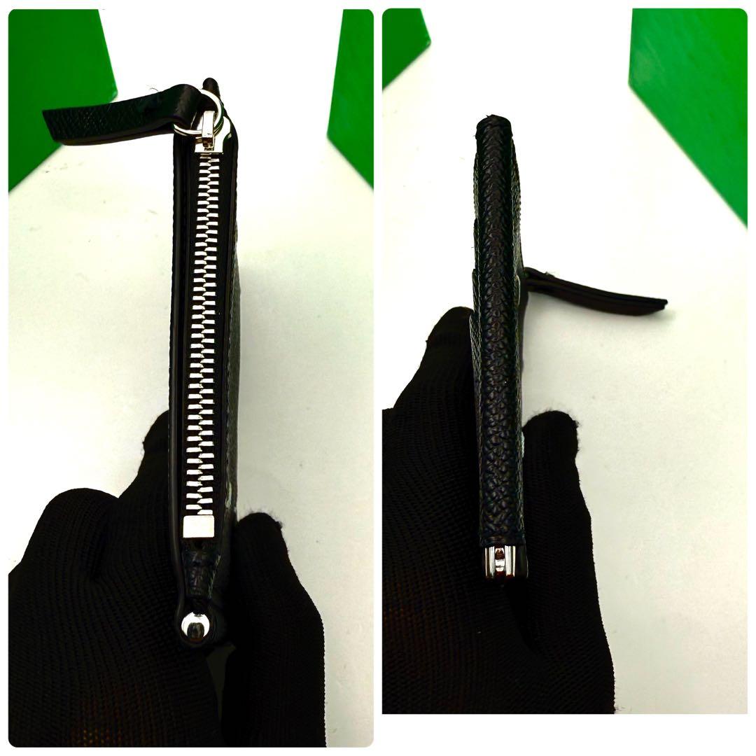 【極美品✨】メゾンマルジェラ マネークリップ 4ステッチ ブラック