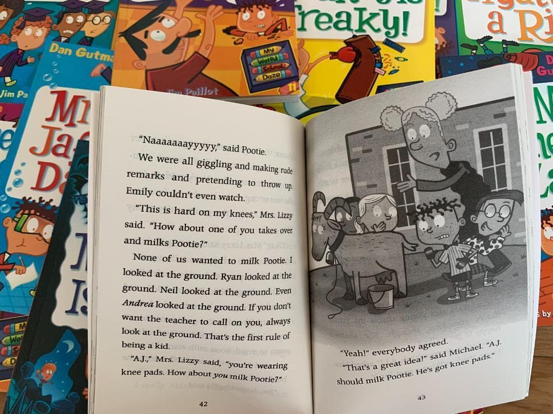 My weird school シリーズ1-5絵本69冊　57冊分音源付