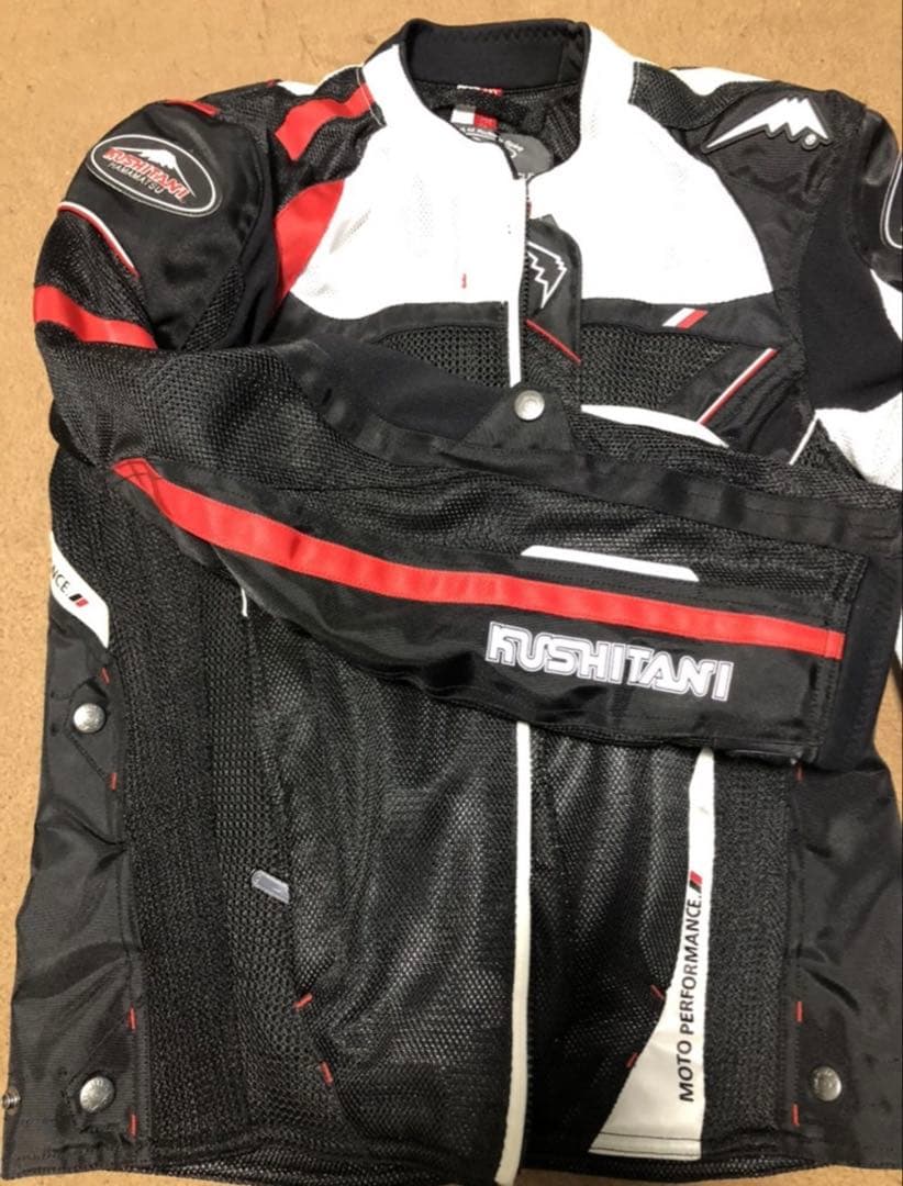 美品 KUSHITANI メッシュバイクジャケット M
