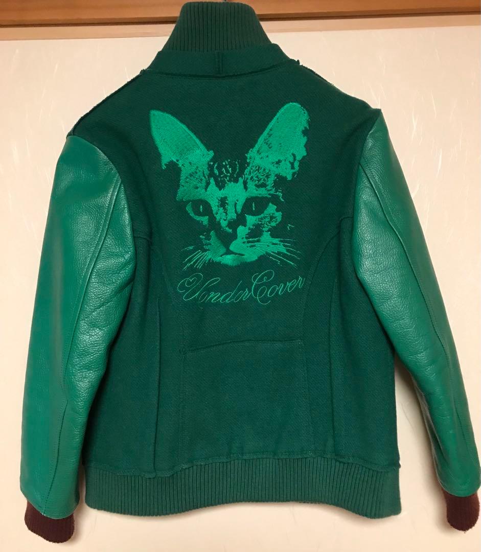 ★レア　undercoverアンダーカバー　猫刺繍　スタジャン