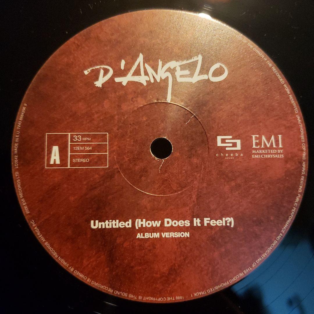 洋楽 D'Angelo Untitled (How Does It Feel)