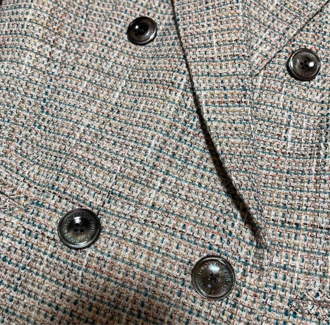 【極美品】 TOMORROWLANDコレクション ツイード ジャケット 36