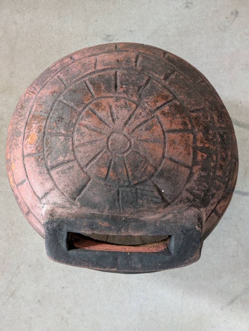 チムニーピザ窯※底にヒビあり