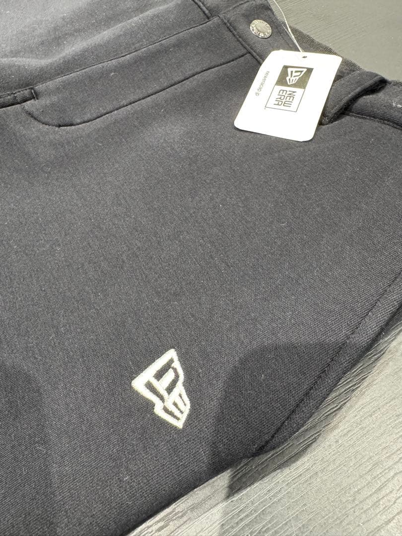 【新品未使用】L テック スウェット テーパードパンツ ブラック