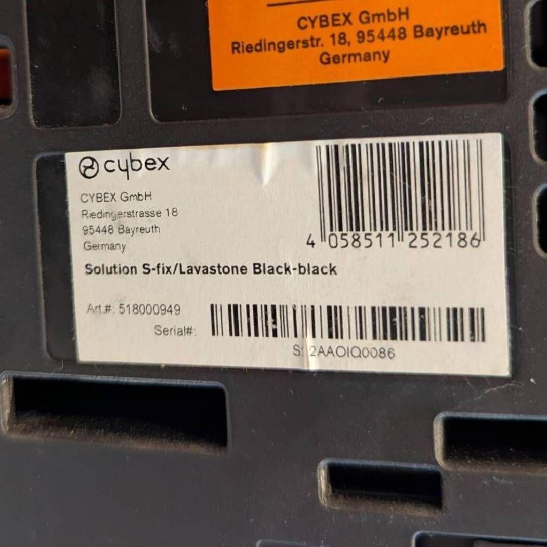 美品 cybex SOLUTION S-FIX ISOFIX ジュニアシート