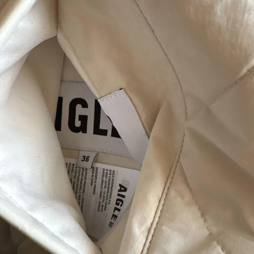 新品同様 ★ AIGLE エーグル　撥水 インサレーション ベスト RP ボア