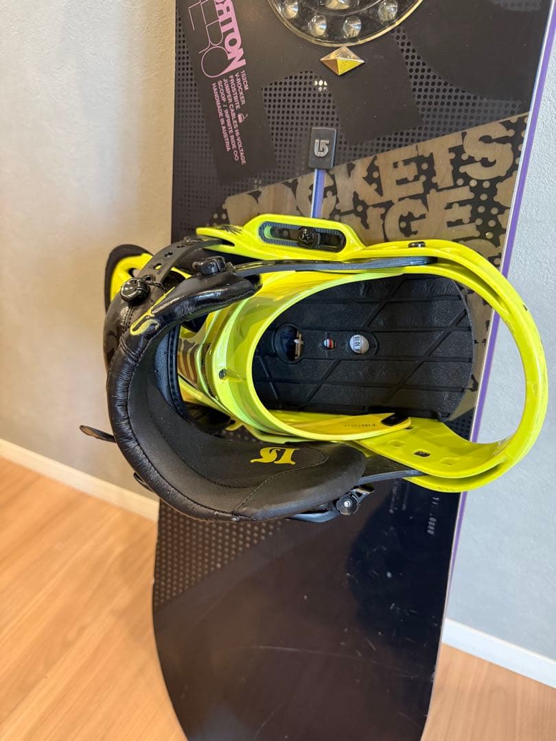 Burton Hero 152cmスノーボード バインディング付き