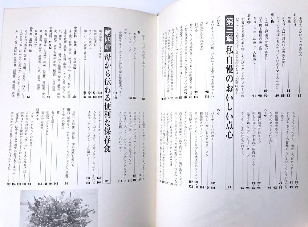 絶版 初版本 安閑園の中国料理 辛永清 レシピ本