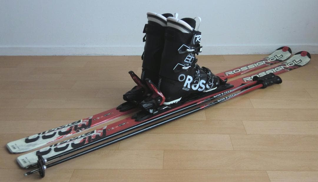 ■■11月限定■■送料無料■ロシニョールメンズスキー4点セット170/28.5■